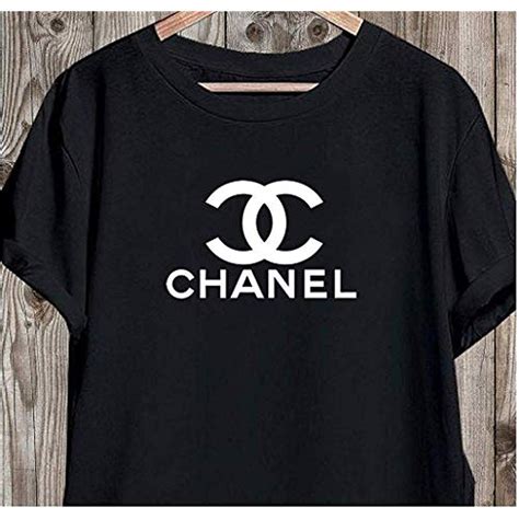 chanel logo t shirt to buy|chanel t shirt flamingo.